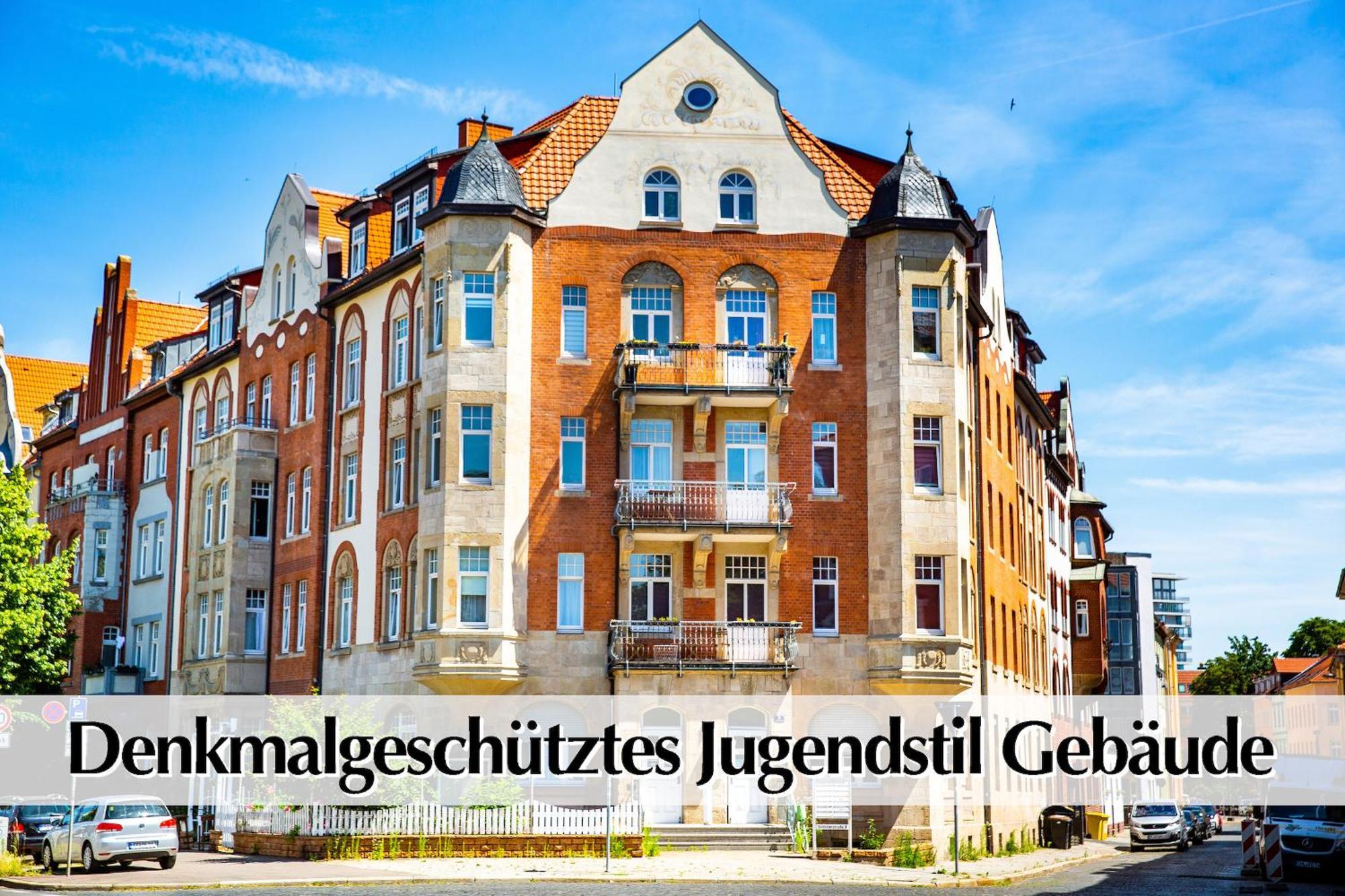 12 Fewos Im Jugendstilhaus Mit Aufzug, Terrasse, Kingsize-Bett, Smart-Tv, Etc Erfurt Buitenkant foto