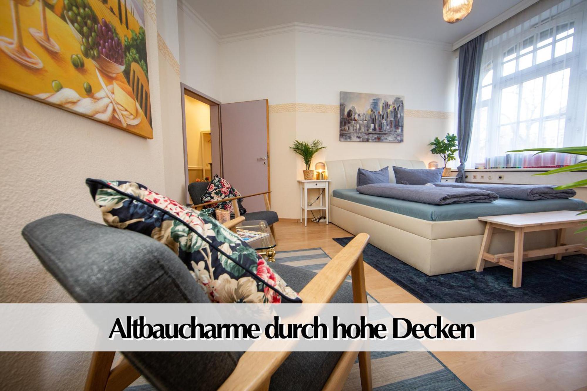 12 Fewos Im Jugendstilhaus Mit Aufzug, Terrasse, Kingsize-Bett, Smart-Tv, Etc Erfurt Buitenkant foto