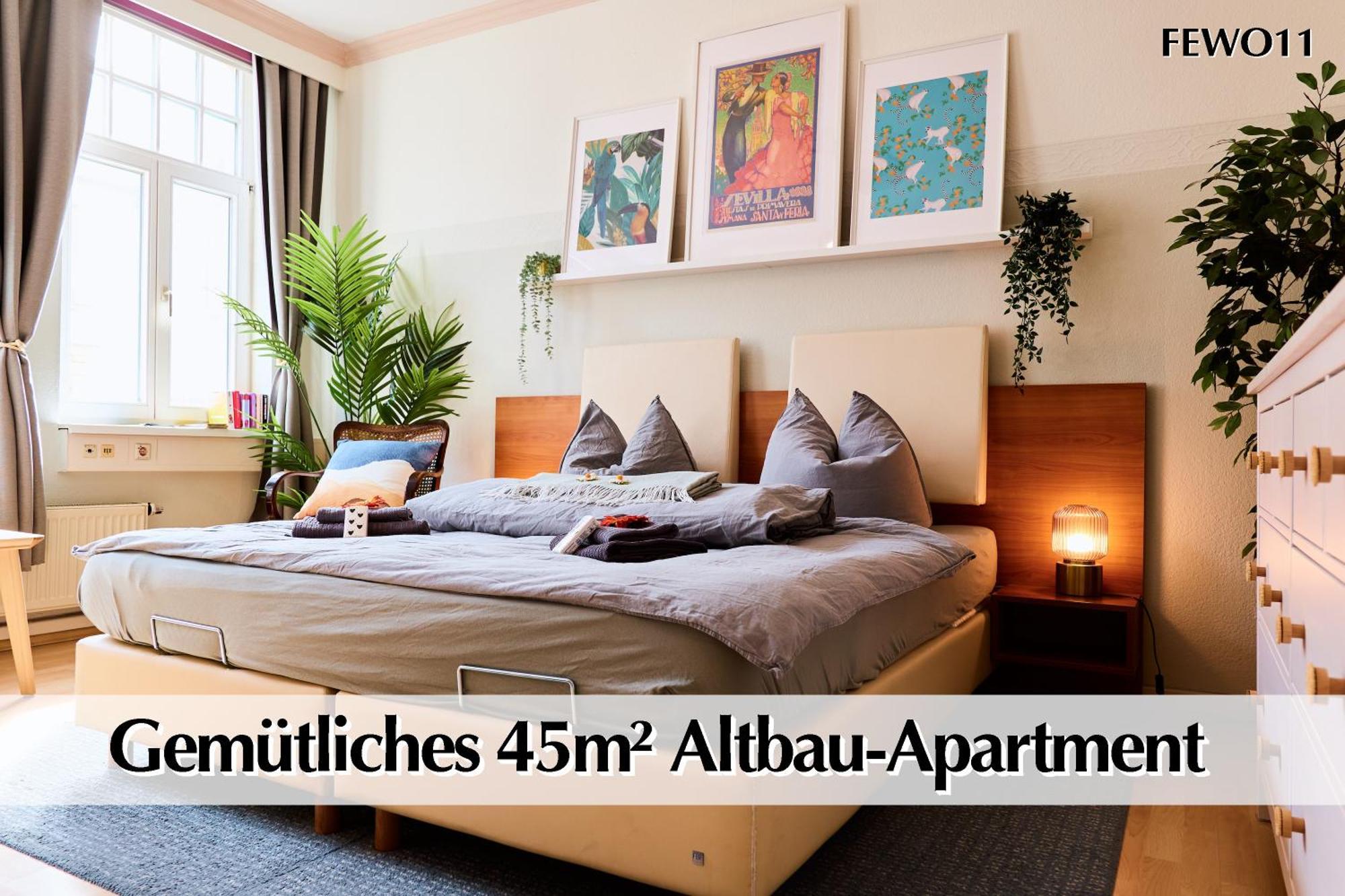 12 Fewos Im Jugendstilhaus Mit Aufzug, Terrasse, Kingsize-Bett, Smart-Tv, Etc Erfurt Buitenkant foto