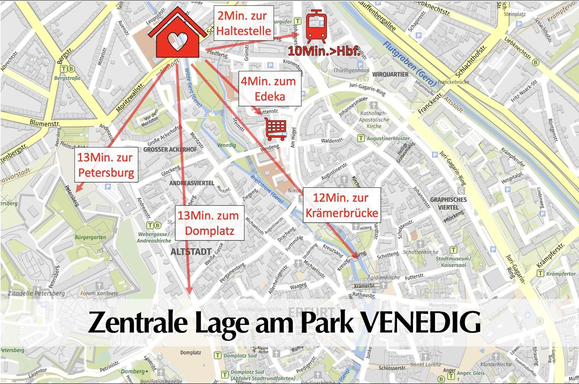 12 Fewos Im Jugendstilhaus Mit Aufzug, Terrasse, Kingsize-Bett, Smart-Tv, Etc Erfurt Buitenkant foto