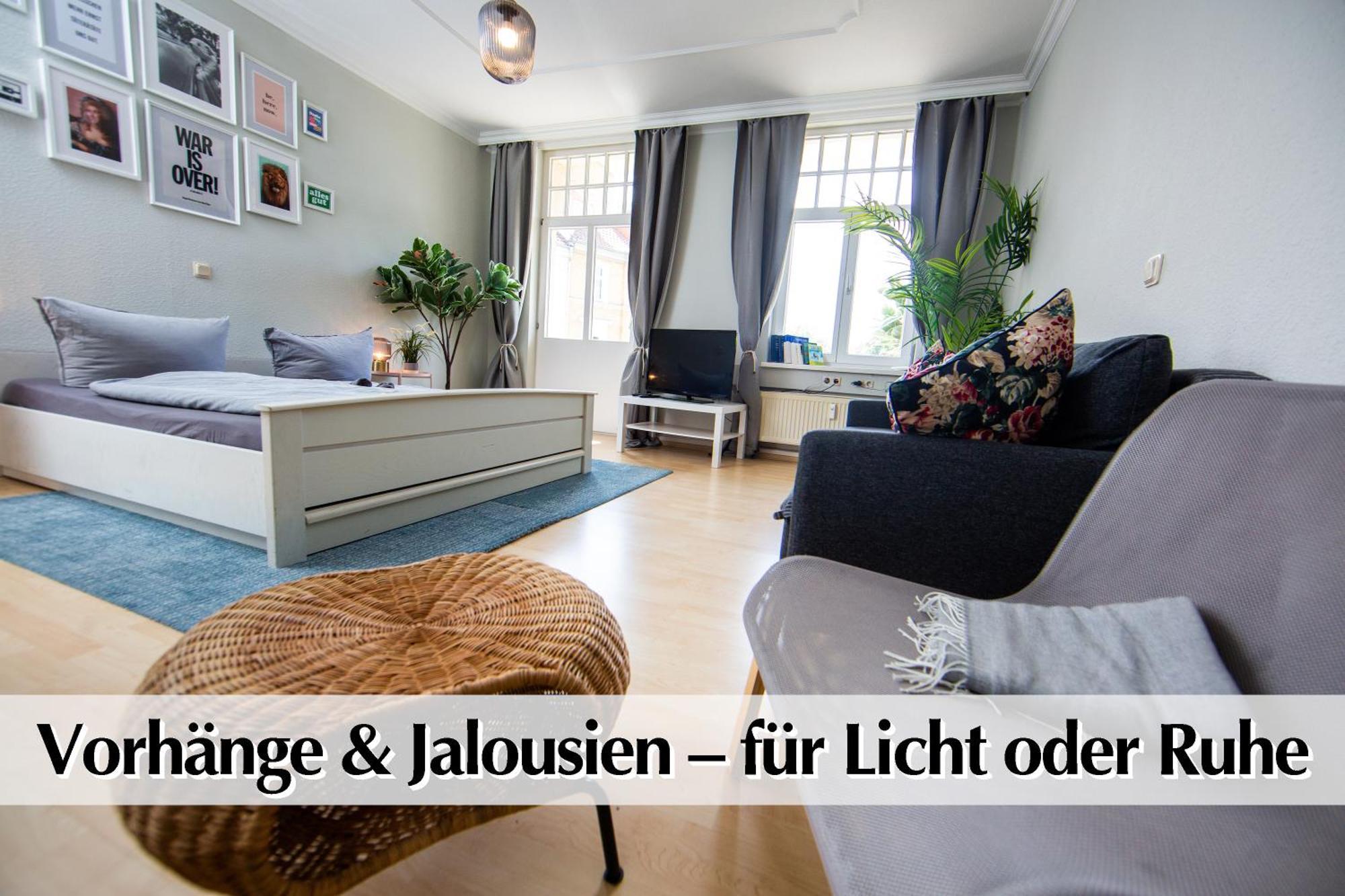 12 Fewos Im Jugendstilhaus Mit Aufzug, Terrasse, Kingsize-Bett, Smart-Tv, Etc Erfurt Kamer foto