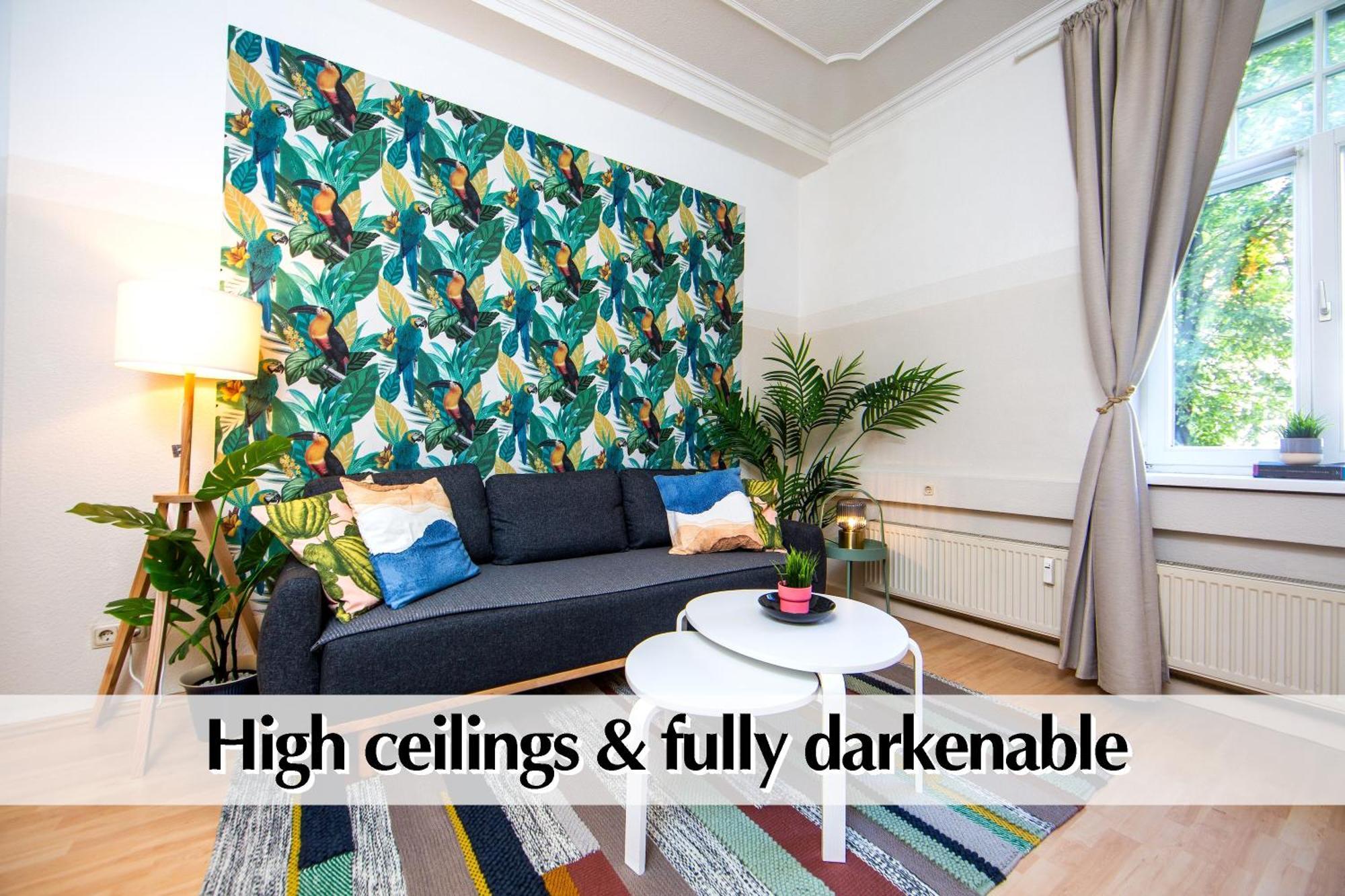 12 Fewos Im Jugendstilhaus Mit Aufzug, Terrasse, Kingsize-Bett, Smart-Tv, Etc Erfurt Kamer foto
