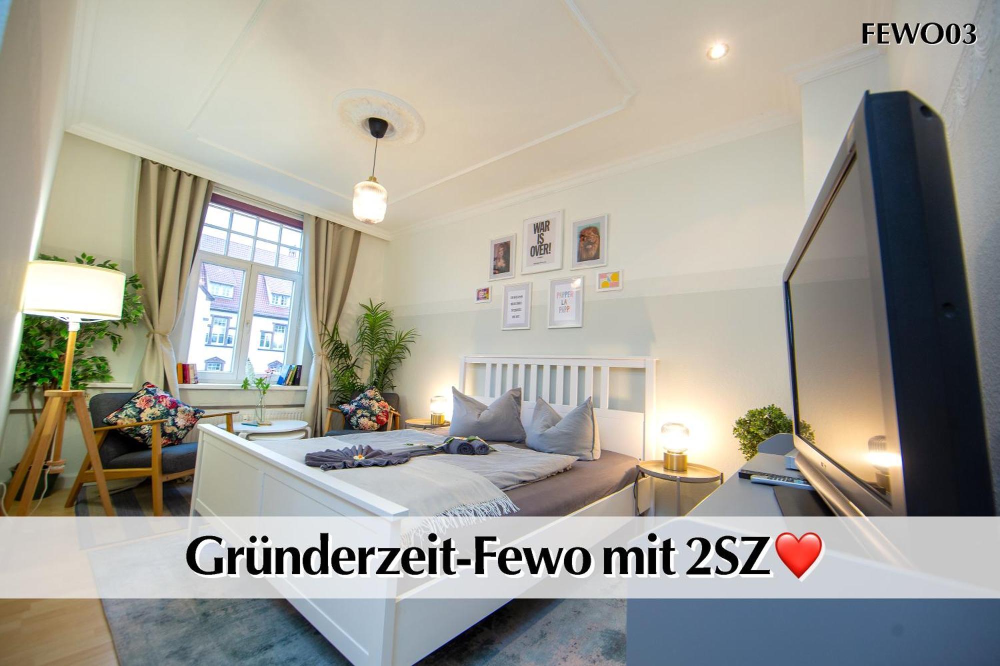 12 Fewos Im Jugendstilhaus Mit Aufzug, Terrasse, Kingsize-Bett, Smart-Tv, Etc Erfurt Buitenkant foto