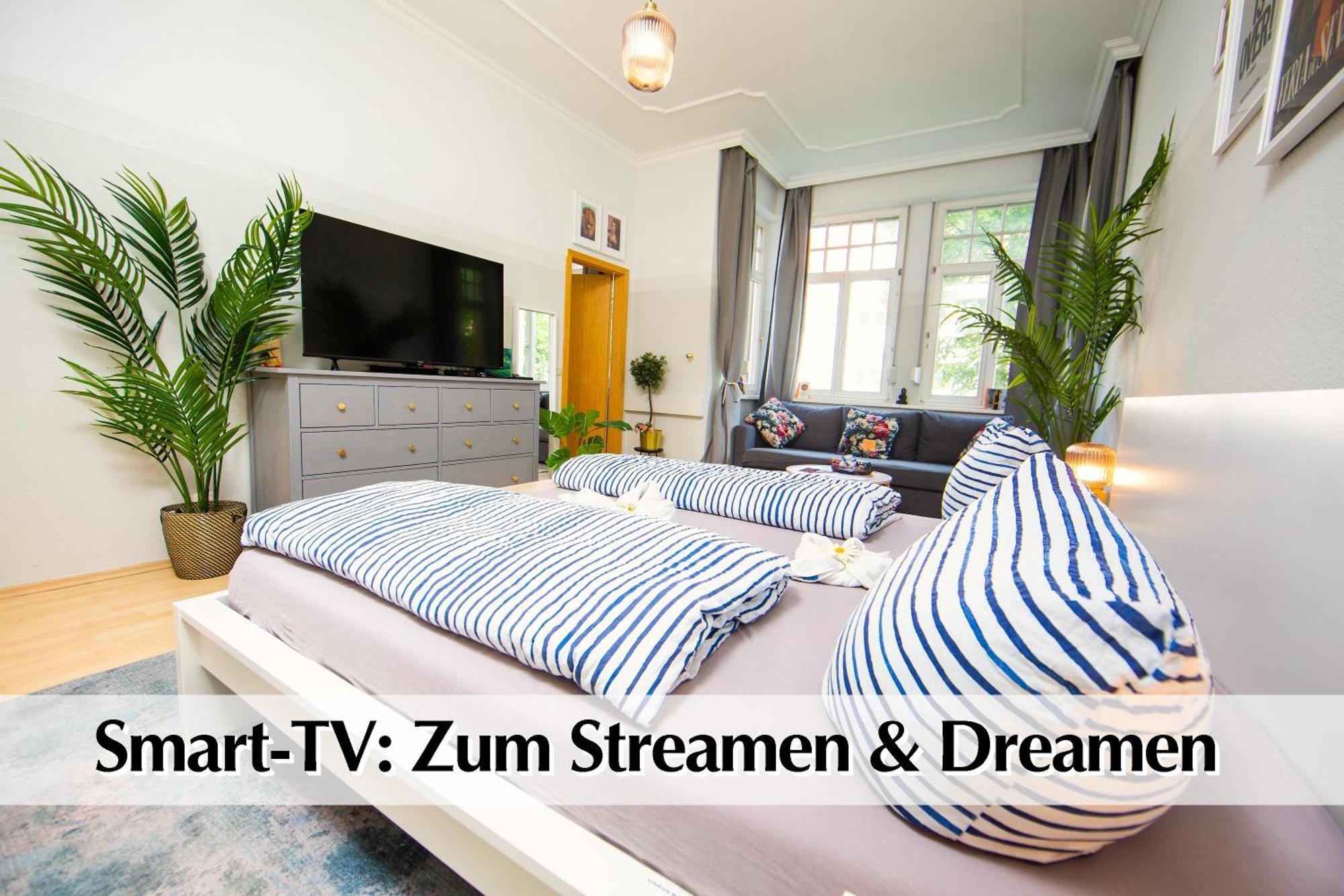 12 Fewos Im Jugendstilhaus Mit Aufzug, Terrasse, Kingsize-Bett, Smart-Tv, Etc Erfurt Kamer foto